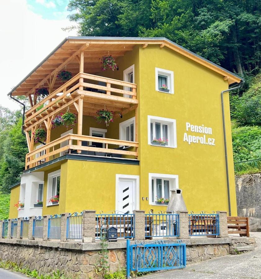 Pension Aperol Hřensko Dış mekan fotoğraf